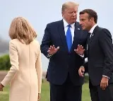 Trump jokes with Macron about viral video incident