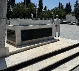 AIMIM chief Owaisi visits grave of Algerian freedom fighter Amir Abdul Qadir