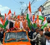 BJP chief Nadda participates in Tiranga Yatra in Himachal