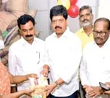 Kollu Ravindra says Cash Option for Ration Rice Beneficiaries