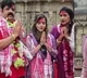 Ashu Reddy Performs Special Pooja with Venu Swamy