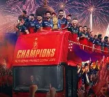 Royal Challengers Bangalore Victory Parade in Bengaluru Today