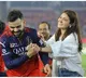 Virat Kohli Anushka Sharma Share Emotional Moments with IPL Trophy