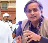 Shashi Tharoor Counters Rahul Gandhis Modi Surrender Remarks