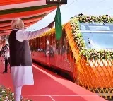 PM Modi flags off Vande Bharat train service to Kashmir