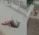 Caught On Camera Stray Bull Lifts Drags And Tramples Man in Delhi
