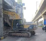 Hydra Demolishes Illegal Structures in Begumpet Patny Nala Area