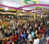 Tirumala Temple Sees Huge Crowd TTD Steps Up Measures