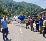 Kedarnath Helicopter Emergency Landing in Rudraprayag