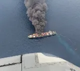 MV Wan Hai 503 Singapore Ship Explosion off Kerala Coast Indian Navy Responds