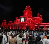 G Kishan Reddy Inaugurates Lighting at Kachiguda Railway Station