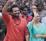Manchu Manoj and Mounika at Moola Peddamma Jatara
