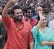 Manchu Manoj and Mounika at Moola Peddamma Jatara