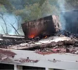 Air India plane crash: 14-year-old boy among victims as fire engulfs tea stall near crash site