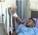 Narendra Modi meets Vishwash Kumar Ramesh Sole Survivor of Ahmedabad Plane Crash