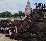 Several people missing as bridge collapses in Pune