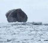 Canada Black Iceberg Discovered Estimated 100000 Years Old