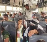 RTC Driver Drives Bus Without Conductor in Godavarikhani