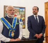PM Modi conferred with Cyprus highest civilian honour
