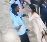 Sureesh Khan Points Gun at Petrol Pump Worker in Uttar Pradesh