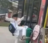 Khalistanis Use Children to Desecrate Indian Flag Target Modi in Canada