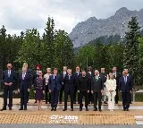 PM Modi, world leaders join for group photo at G7 Summit in Canada's Kananaskis