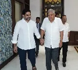 Nara Lokesh Meets with Vice President Jagdeep Dhankhar