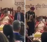 President Droupadi Murmu Emotional on Birthday in Dehradun