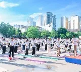 Thousands celebrate International Yoga Day across Southeast Asia
