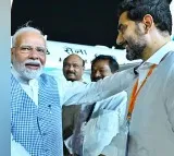 Nara Lokesh Presents YogAndhra Guinness Record to PM Modi