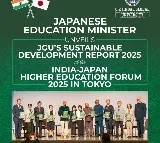 Japan Education Minister unveils JGU’s Sustainable Development Report 2025 in Tokyo