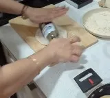 Indian Mother Makes Parota With Beer Bottle Viral Video