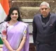 Actress Meena Meets Vice President Sparking BJP Entry Rumors