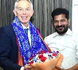 Revanth Reddy Receives Letter from Former UK PM Tony Blair
