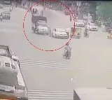Hyderabad Kukatpally Accident CCTV Footage Reveals Shocking Details