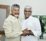 Gajendra Shekhawat met CM Chandrababu on AP Tourism Development
