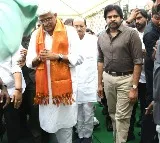 Pawan Kalyan and Shekhawat Launch Akhanda Godavari Tourism Project in Rajahmundry