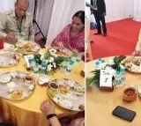 Maharashtra Government Dinner Controversy Over Silver Plates