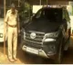 RTA Officials Inspect Jagans Car After Accident