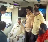Chandrababu Naidu Inaugurates Tourism Conclave Caravans in Vijayawada
