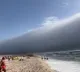 Portugal Beach Hit by Rare Roll Cloud Formation