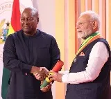 Narendra Modi Ghana MPs surprised by 2500 political parties in India