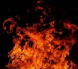 Katedan Fire Accident Massive Fire at Rubber Factory in Hyderabad