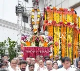 Mallikarjun Kharge unveils statue of former Andhra Pradesh CM Rosaiah