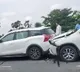 Vijayawada Highway Accident Three Cars Collide