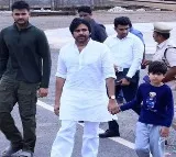 Pawan Kalyan with sons photo goes viral
