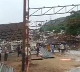 Simhachalam Temple Shed Collapse Averted Major Accident