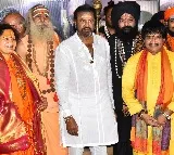 Mohan Babu Watches Kannappa Special Show in Vijayawada