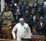 Standing ovation, chants of 'Modi, Modi' as PM addresses Namibian Parliament