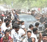 YSRCP Leader Falls from Jagan Convoy in Chittoor District